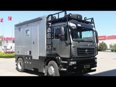 کمپینگ اکسپیدشن زمینی با 20 فوت قابل سفارشی FRP Truck Camper Shell و پنجره